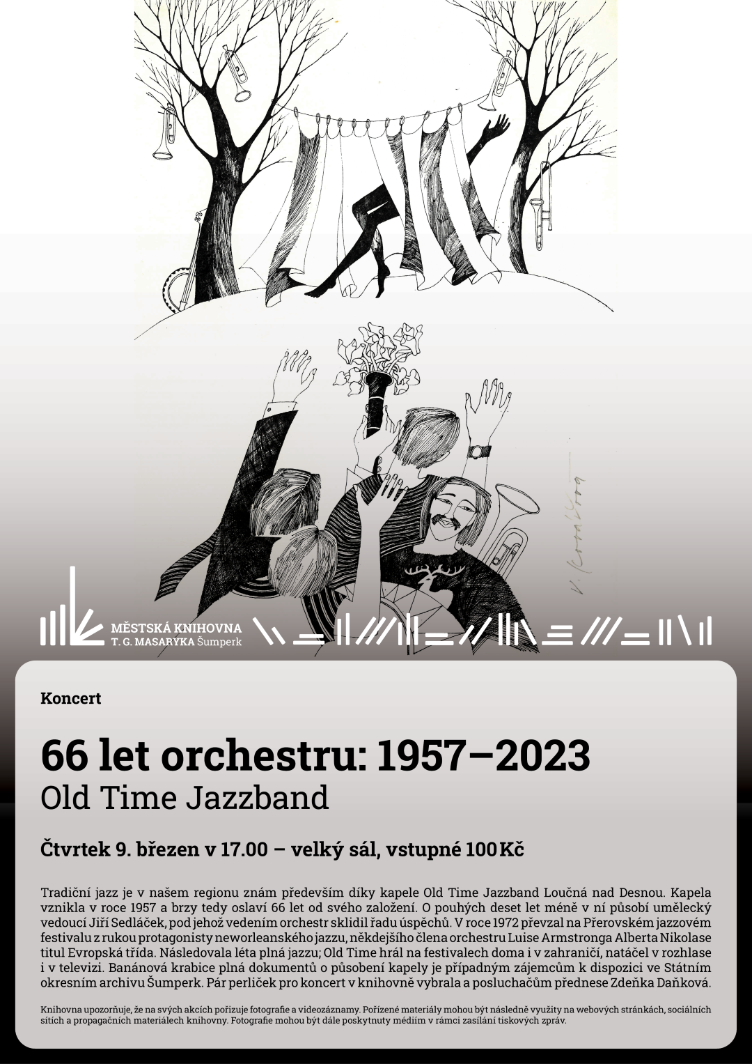 Koncert – 66 let orchestru: 1957–2023 – Old Time Jazzband