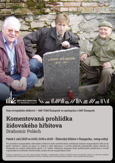 Dny evropského dědictví – Komentovaná prohlídka židovského hřbitova – Drahomír Polách