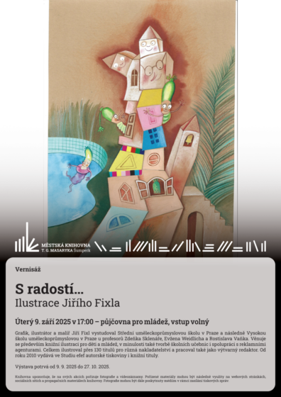 Vernisáž – S radostí… – Ilustrace Jiřího Fixla