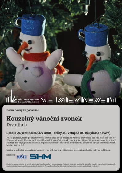 Do knihovny za pohádkou – Kouzelný vánoční zvonek – Divadlo b