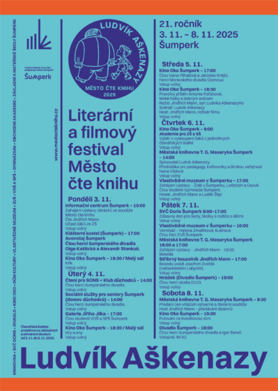 Festival – Město čte knihu – Zdeněk Svěrák
