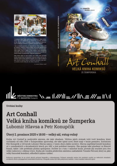 Uvítání knihy – Art Conhall – Lubomír Hlavsa a Petr Konupčík