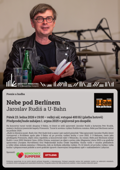 Poezie a hudba – Nebe pod Berlínem – Jaroslav Rudiš a U-Bahn