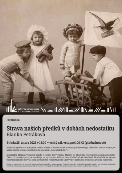 Přednáška – Strava našich předků v dobách nedostatku – Blanka Petráková