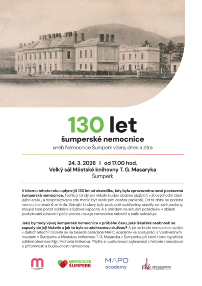 Beseda ke 130. výročí vzniku Nemocnice Šumperk