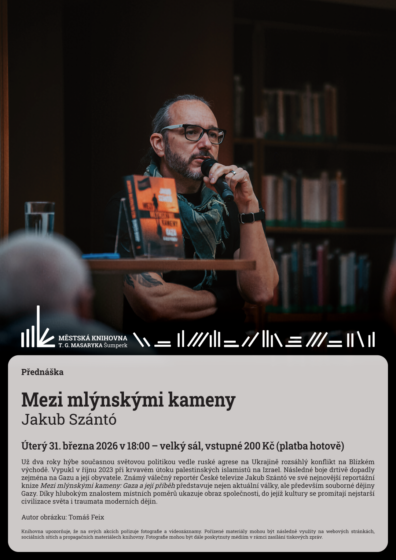 Přednáška – Mezi mlýnskými kameny – Jakub Szántó
