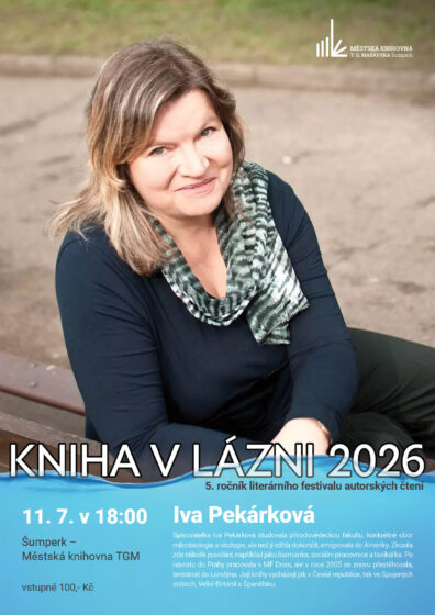 Kniha v lázni – Iva Pekárková – Šumperk – Městská knihovna TGM